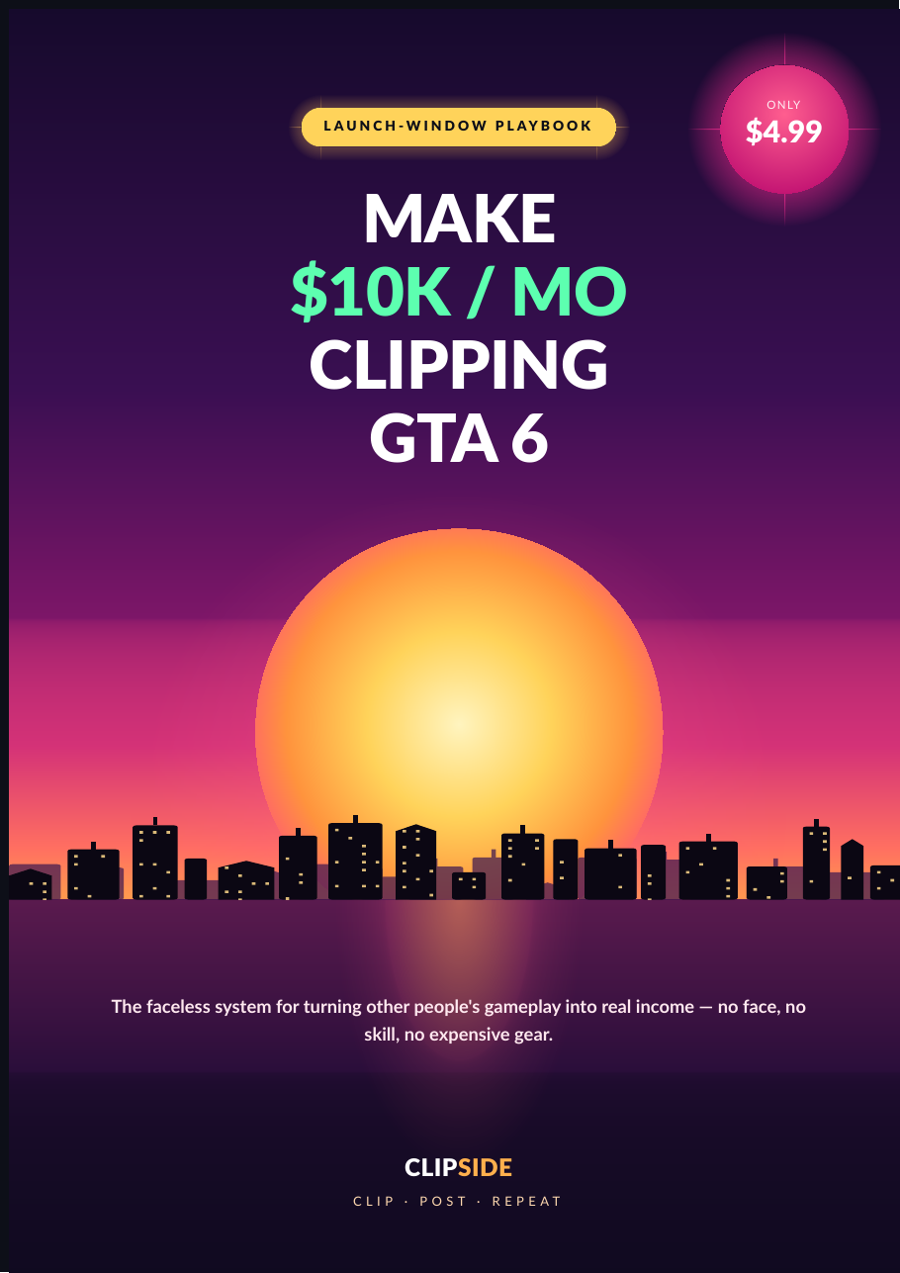GTA 6 Clipping Playbook cover